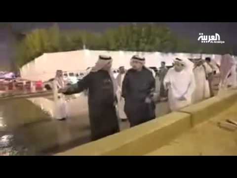 أمير القصيم يتفقد مواقع الأمطار