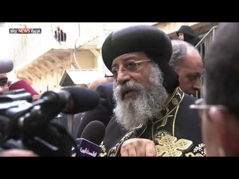 شاهد البابا تواضروس يترأس القداس على روح الأنبا أبراهام