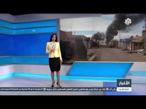 شاهد القوات العراقية تؤمن طريقًا في الرمادي