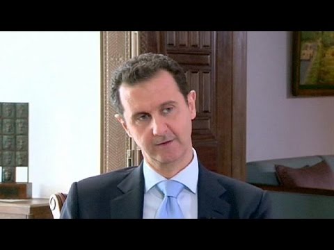 شاهد الأسد يشيد بالتدخل الروسي في بلاده