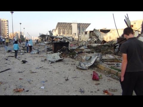 شاهد أهالي الوعر يبدون ارتياحهم للهدنة