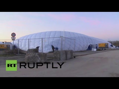 ألمانيا تنشئ مركز ذكى للاجئين مزود بهواء ساخن