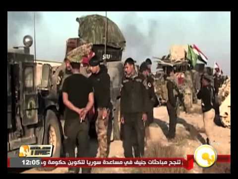 شاهد القوات العراقية تواصل عملياتها العسكرية في الرمادي