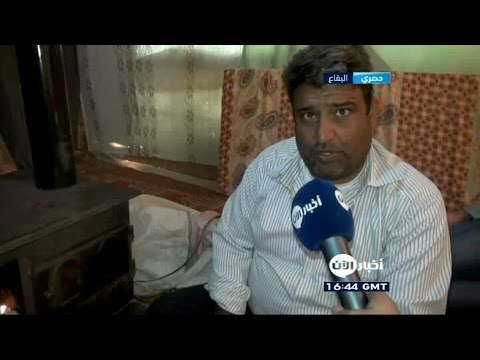 موسم الشتاء يهدد حياة اللاجئين السوريين في لبنان