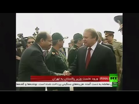 شاهد نواز شريف في طهران بعد الرياض للوساطة بينهما