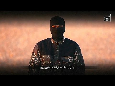 شاهدمقتل قاطع الرؤوس لدى داعش