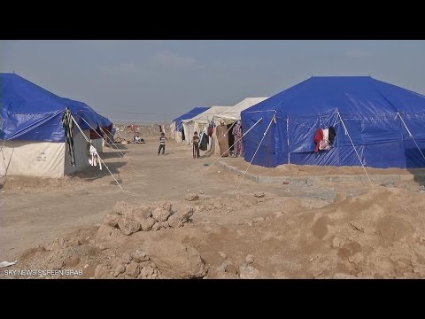 خيام ملائمة للشتاء في عامرية الفلوجة