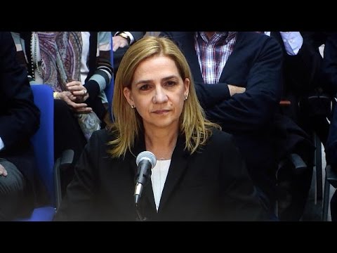 فيديو مثول الأميرة كريستينا للمحاكمة في فضيحة التهرب الضريبي