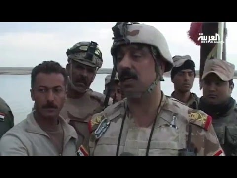 شاهد القوات العراقية تستمر في عملية تطهير سامراء