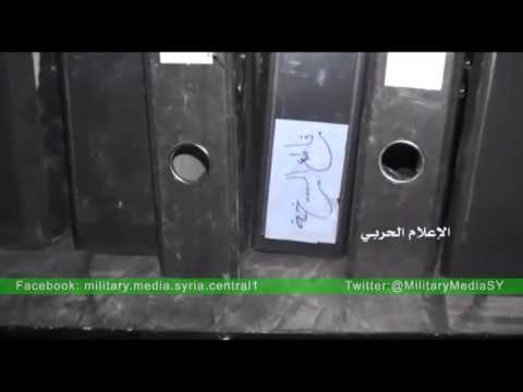 شاهد  ملفات سرية من مقرات داعش في تدمر بعد تحريرها