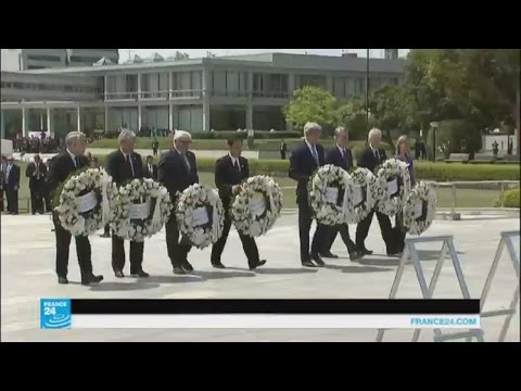 شاهد جون كيري يشارك في تأبين ضحايا هيروشيما