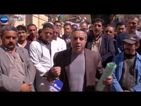 بالفيديو عمال الصحة يخرجون في مسيرة للتنديد بعدم التكفل بمطالبهم