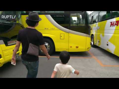 شاهد شركة حافلات في اليابان تبتكر فكرة عبقرية في زمن كورونا