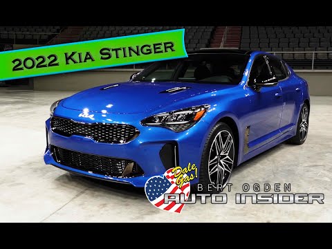 كيا تتألق بسيارتها الشبابية kia stinger الجديدة